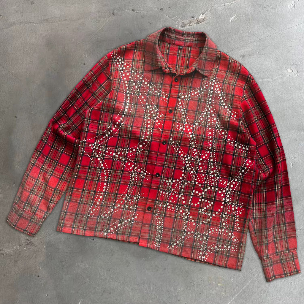 RED/BLACK FLANNEL