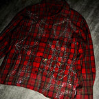 RED/BLACK FLANNEL