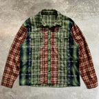 GREEN/ORANGE FLANNEL